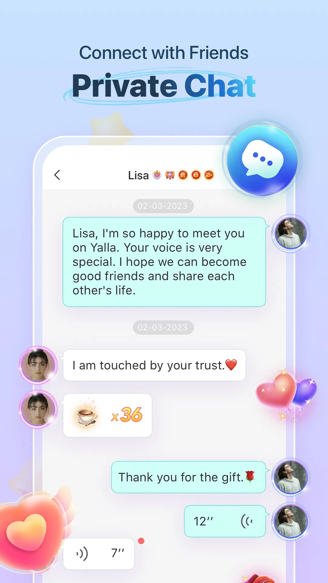 Yalla - Group Voice Chat Rooms | Indus Appstore | Screenshot