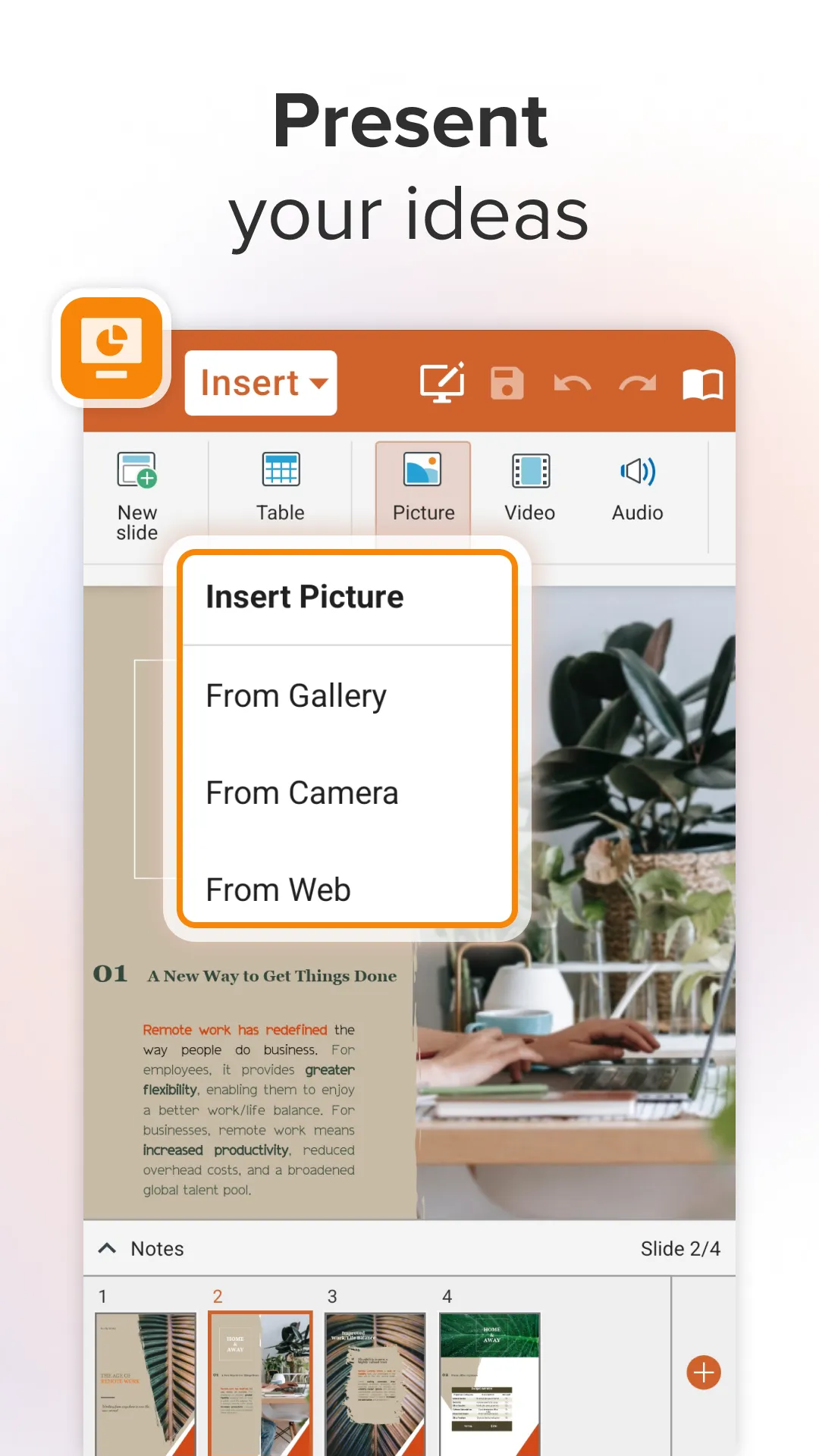 MobiOffice: Word, Sheets, PDF | Indus Appstore | Screenshot