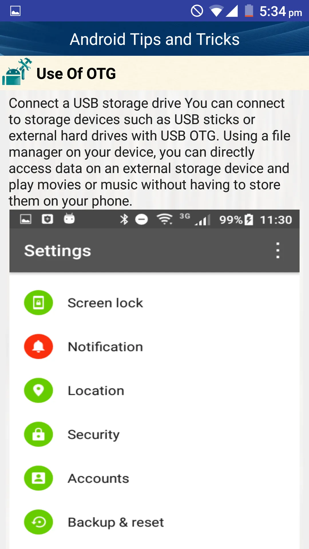 Tips Tricks for Android Phones | Indus Appstore | Screenshot