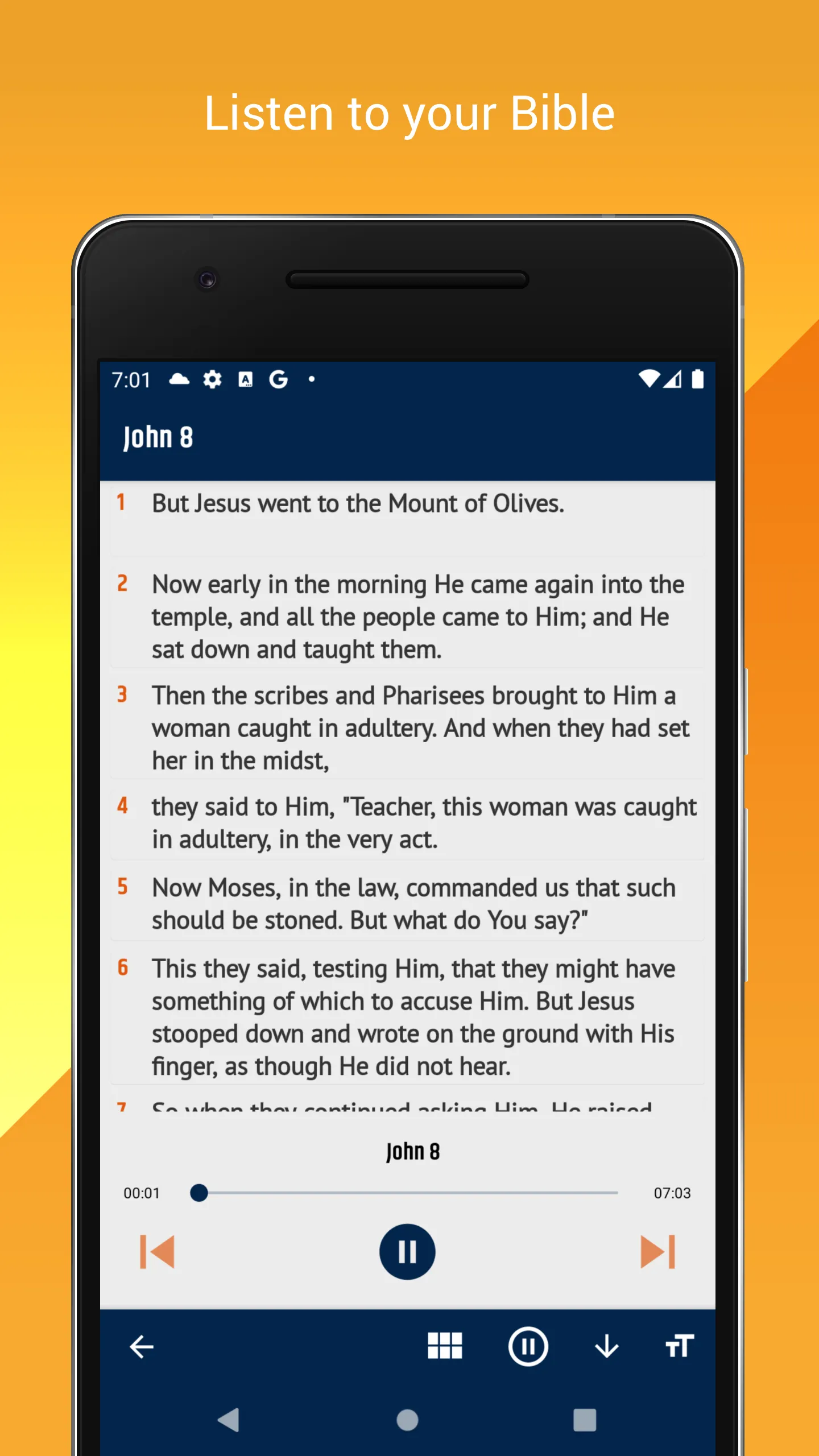 Holy Bible | Indus Appstore | Screenshot