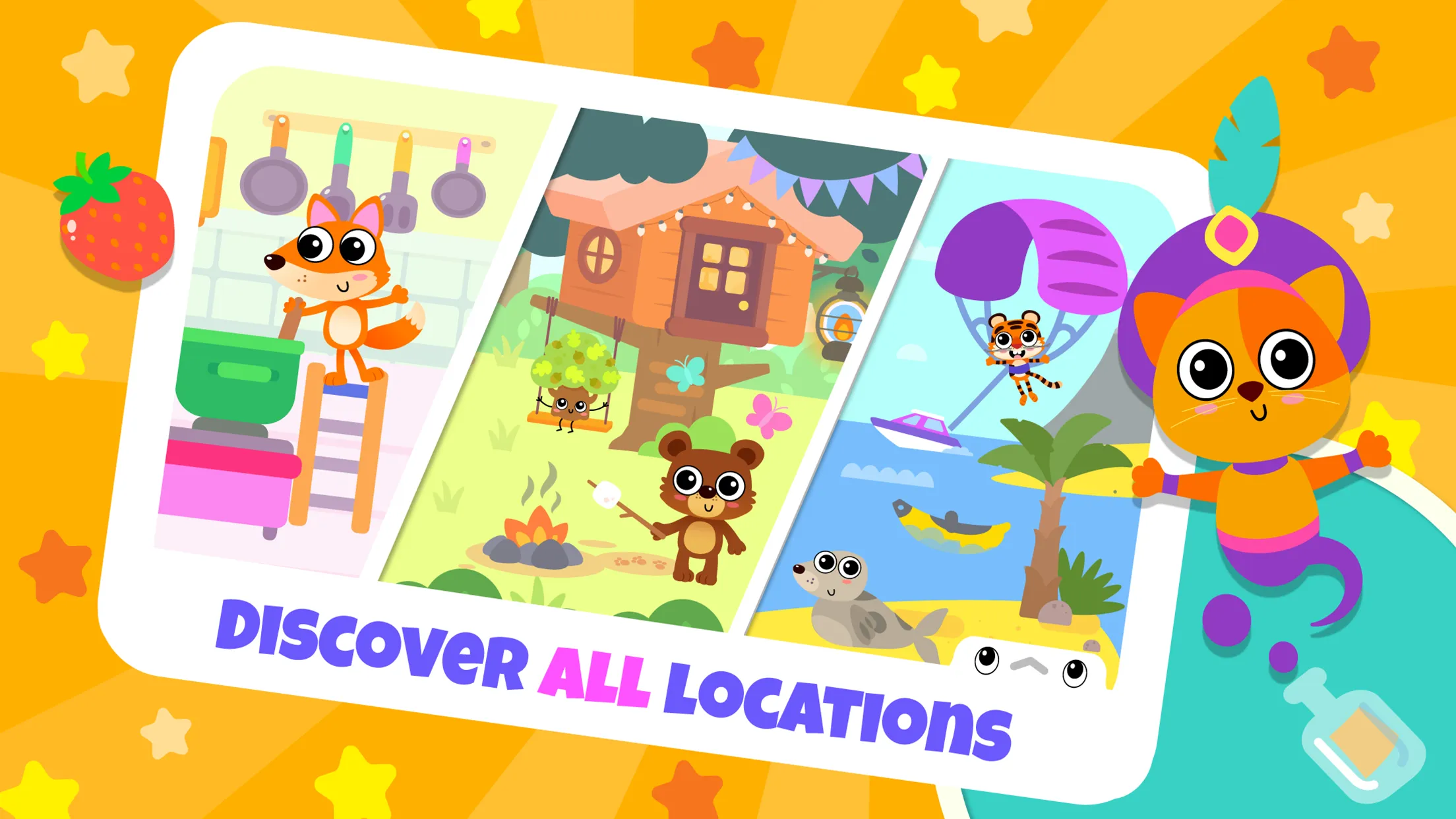 Bini Mega World games for kids | Indus Appstore | Screenshot