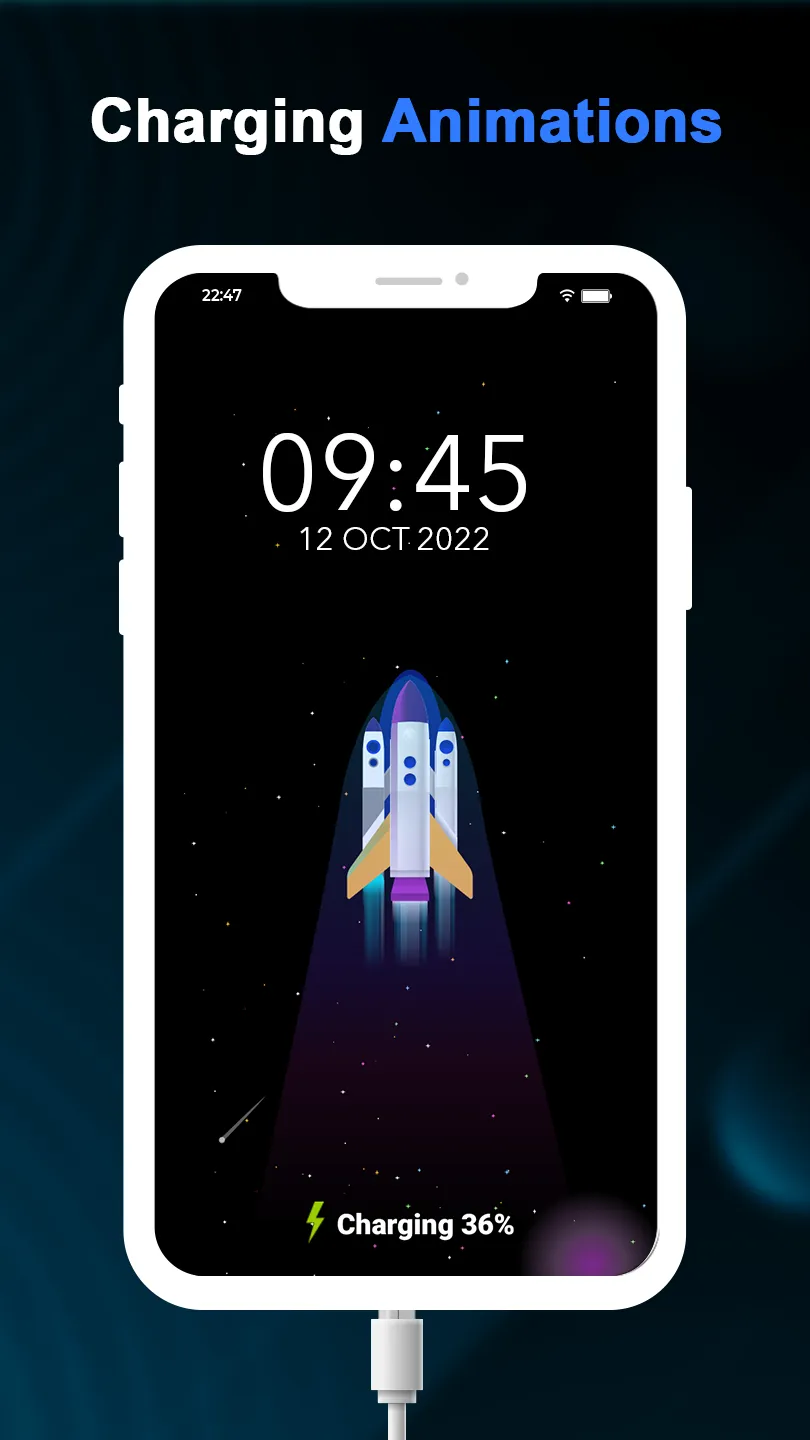 Charging Animation Lock Screen | Indus Appstore | Screenshot