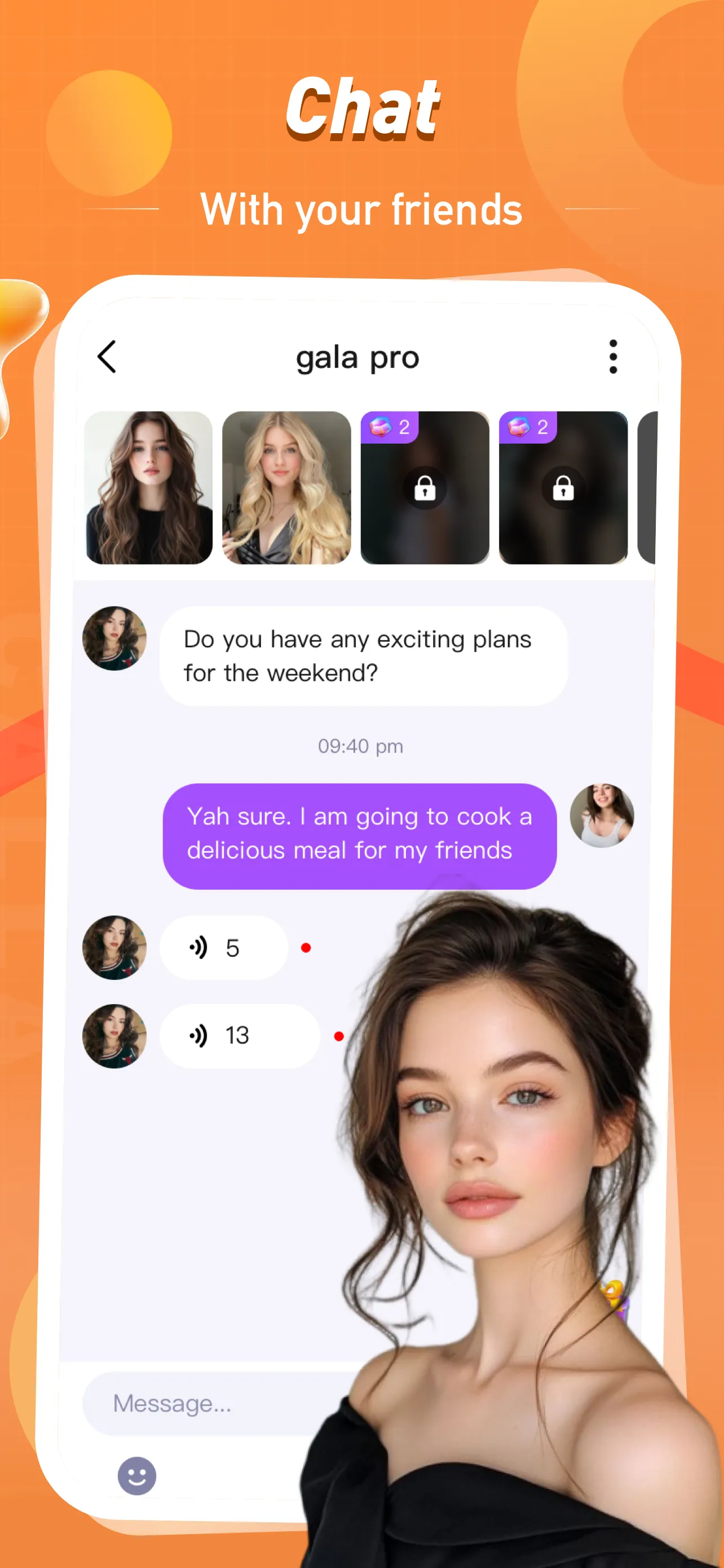 Gala Pro: Video Chat & Call | Indus Appstore | Screenshot
