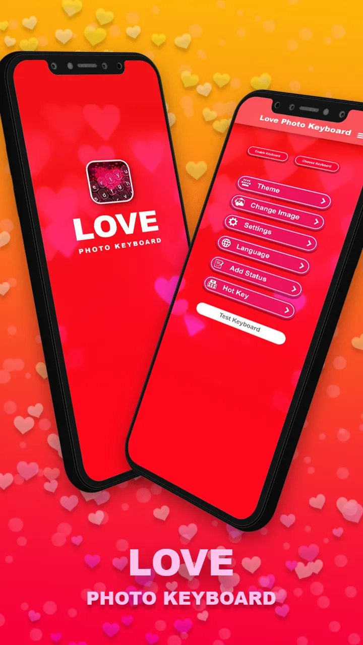 Love Photo Keyboard Theme 2023 | Indus Appstore | Screenshot