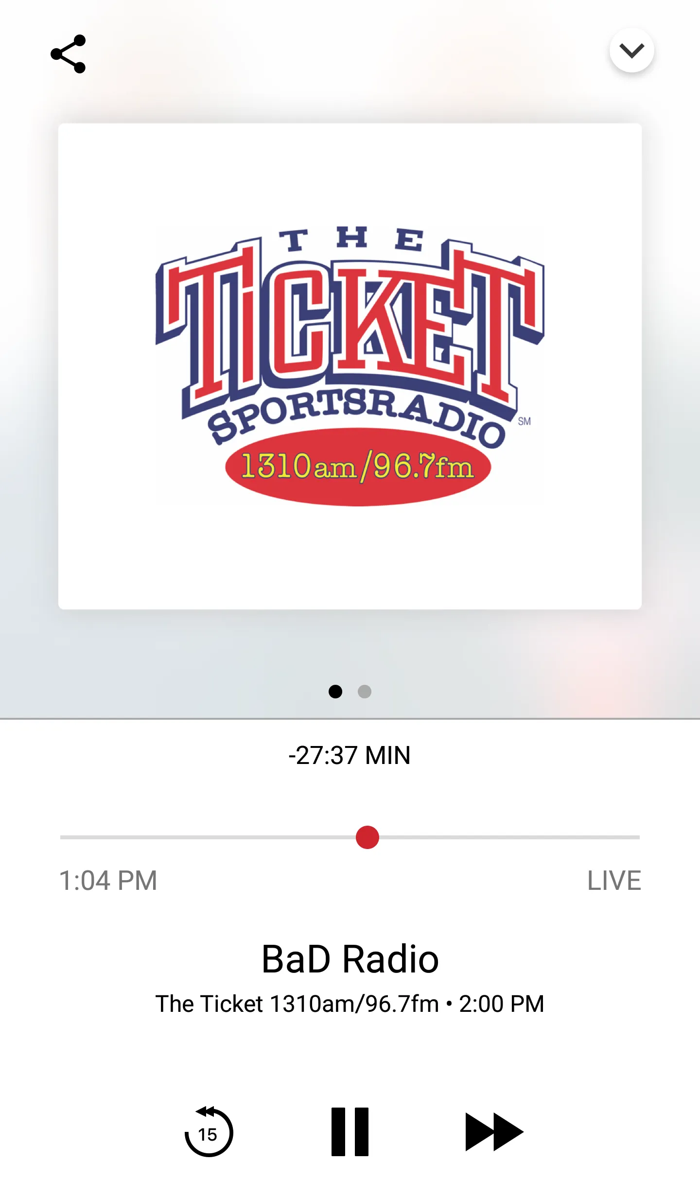 SportsDayTALK w/ 1310TheTicket | Indus Appstore | Screenshot