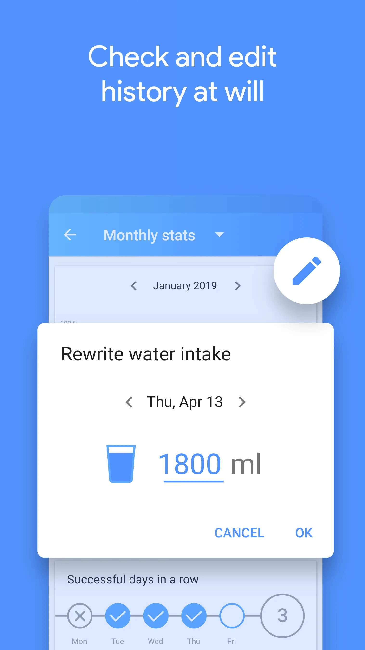 Drink Water Reminder & Tracker | Indus Appstore | Screenshot