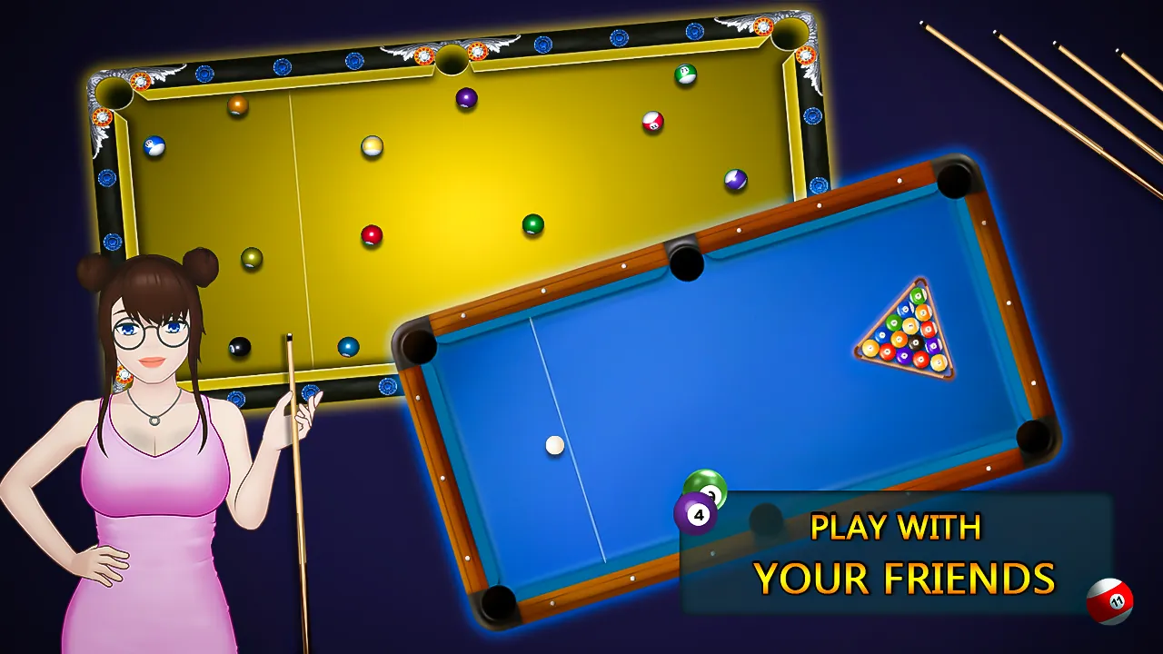 8 Ball Biliard 3D Ball Games | Indus Appstore | Screenshot