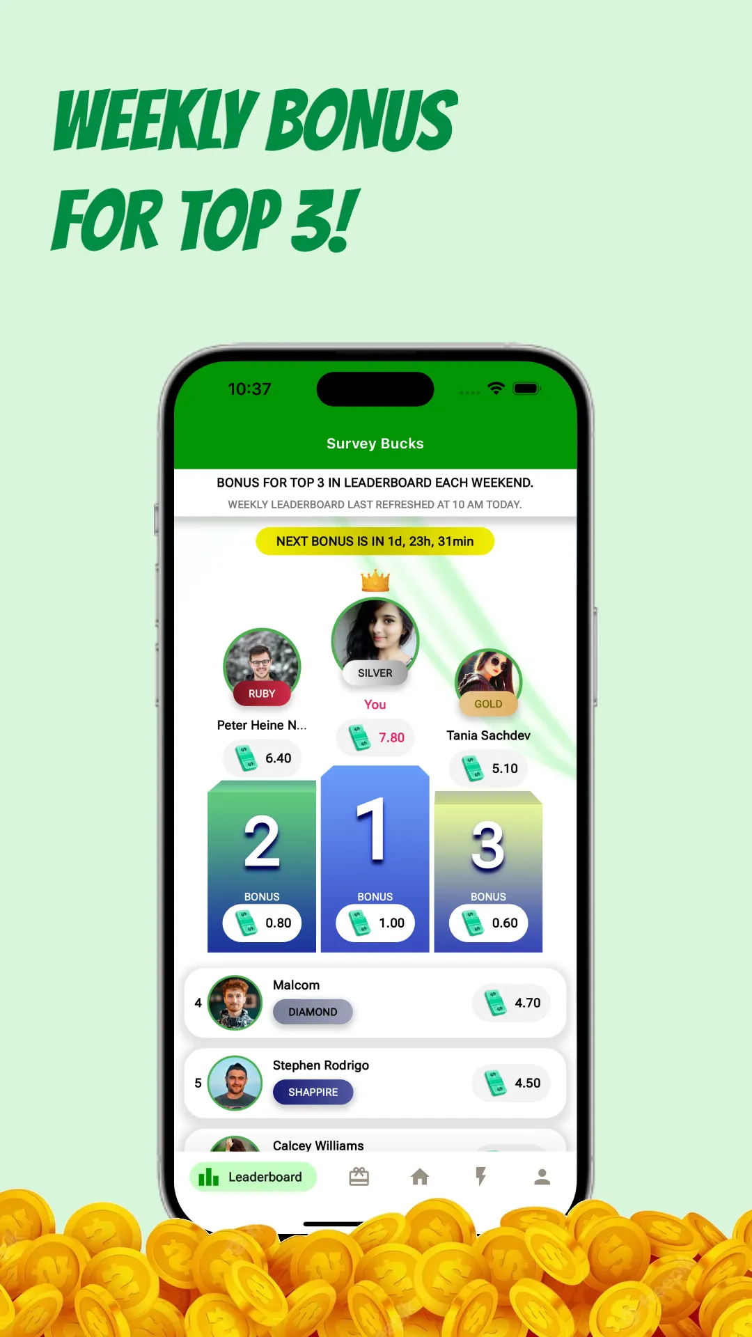 Make Money with Survey Bucks | Indus Appstore | Screenshot