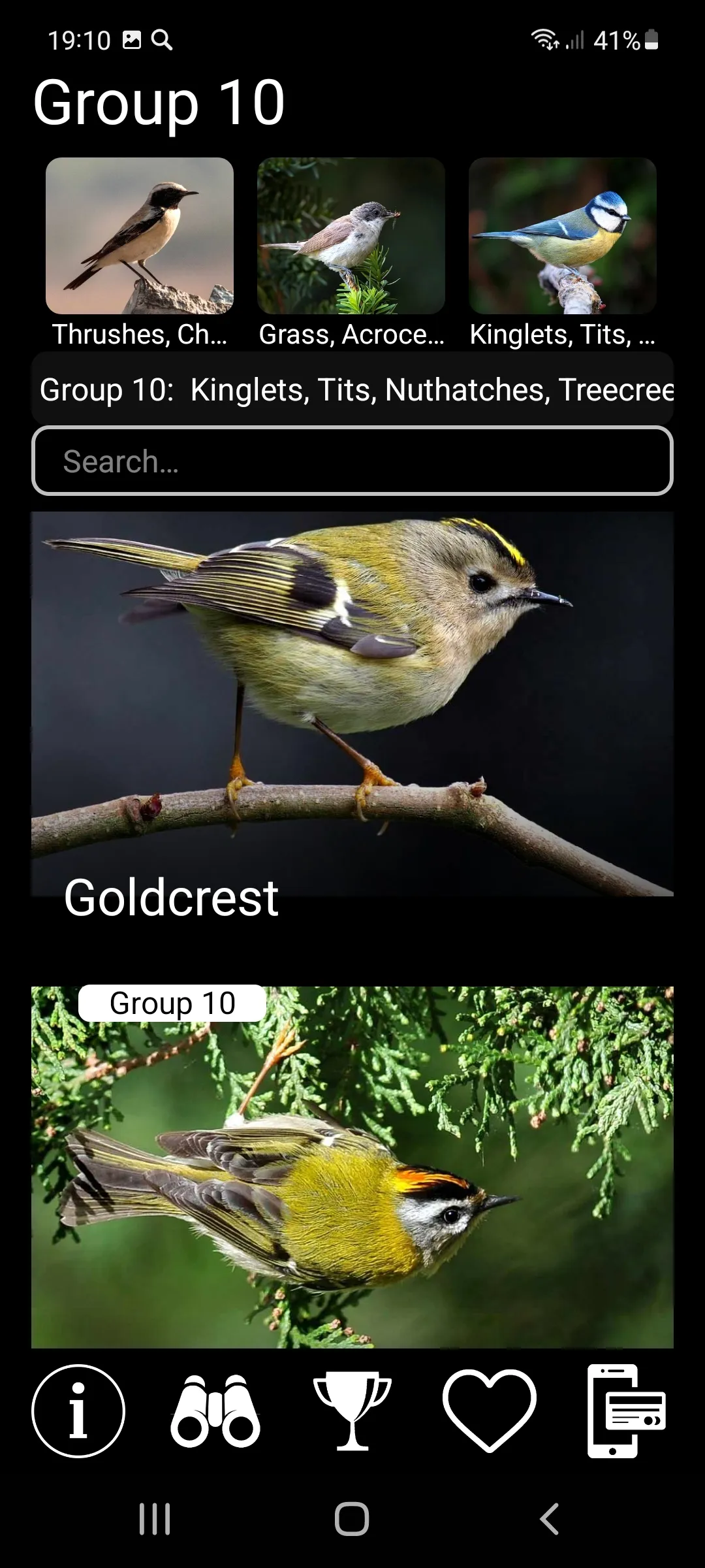 Birds of Europe Field Guide | Indus Appstore | Screenshot