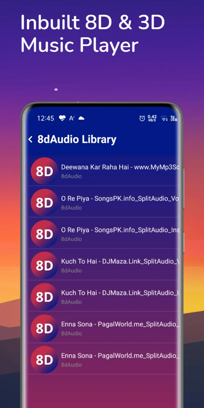 8D Audio Converter & 8D Music | Indus Appstore | Screenshot