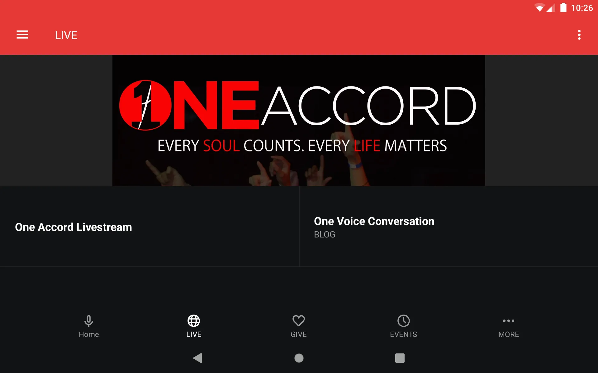 One Accord International | Indus Appstore | Screenshot