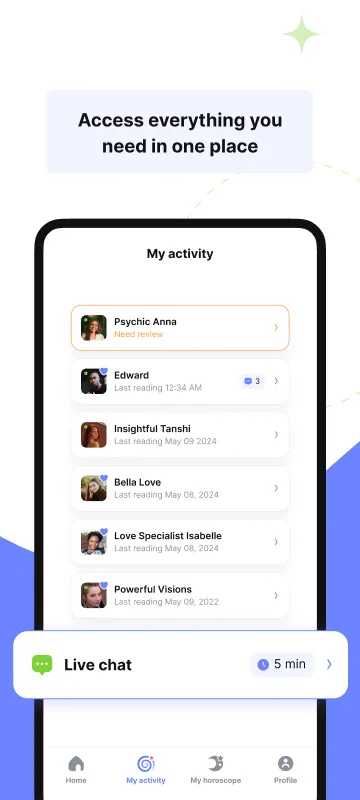 Kasamba Psychic Reading Chat | Indus Appstore | Screenshot