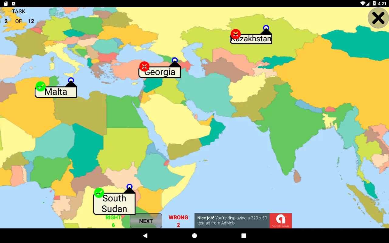 GEOGRAPHIUS: Countries & Flags | Indus Appstore | Screenshot