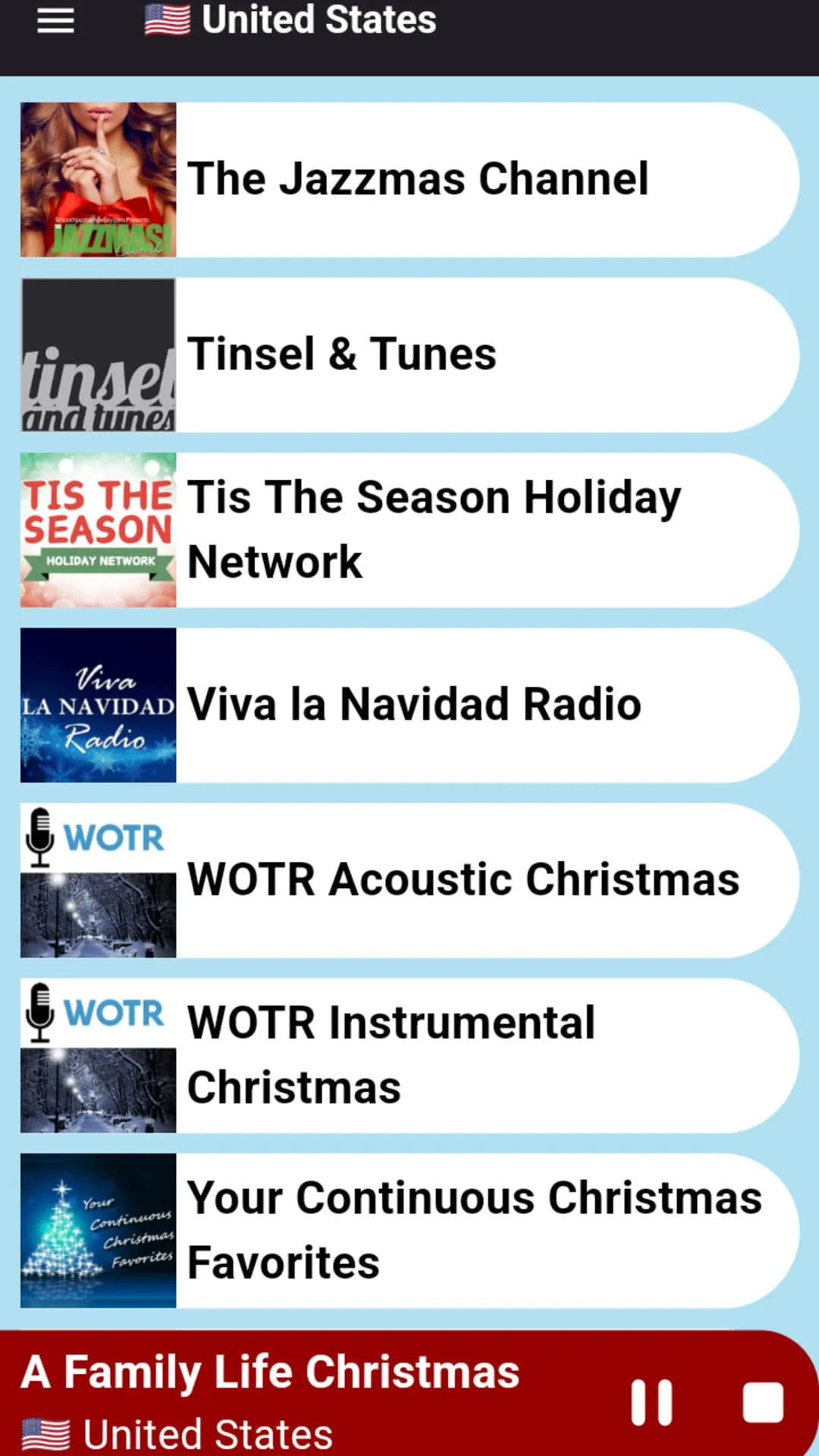 Christmas Radio Station App | Indus Appstore | Screenshot