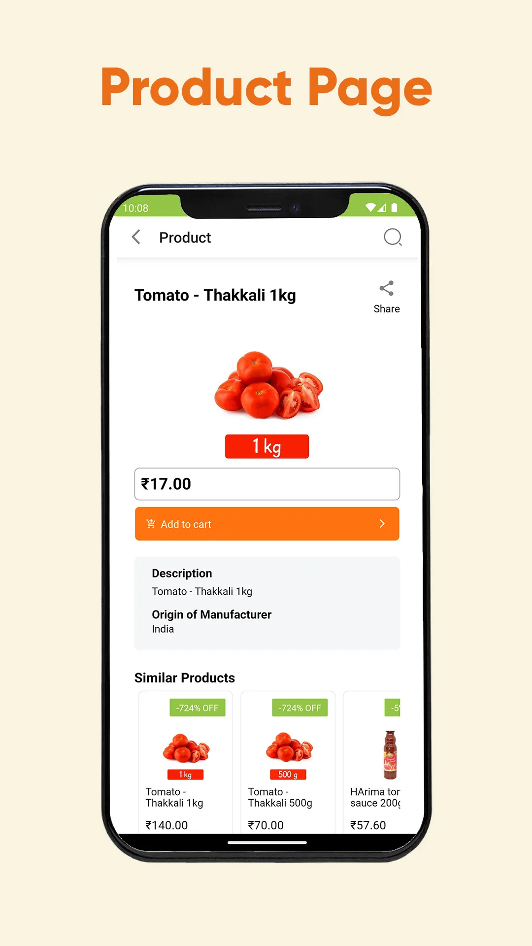 Indbazaar Online Supermarket | Indus Appstore | Screenshot