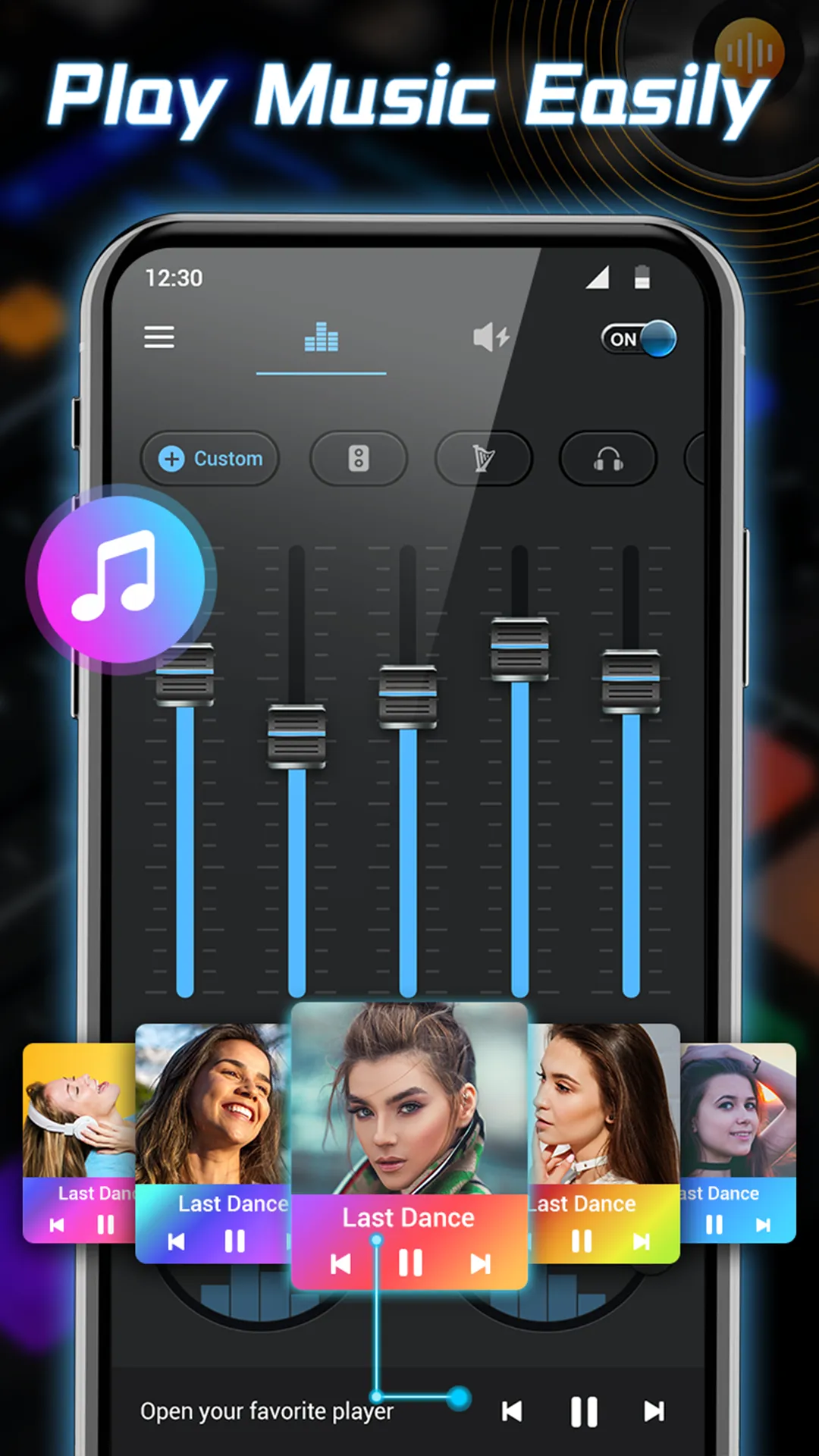 Equalizer- Bass Booster&Volume | Indus Appstore | Screenshot