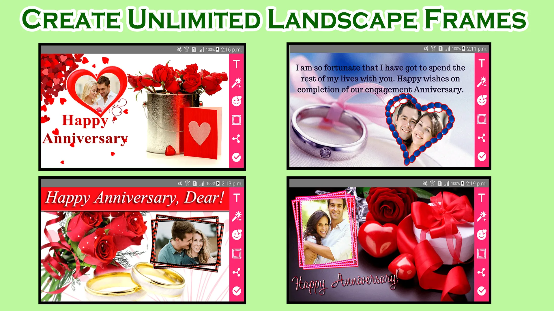 Wedding Anniversary Frames | Indus Appstore | Screenshot