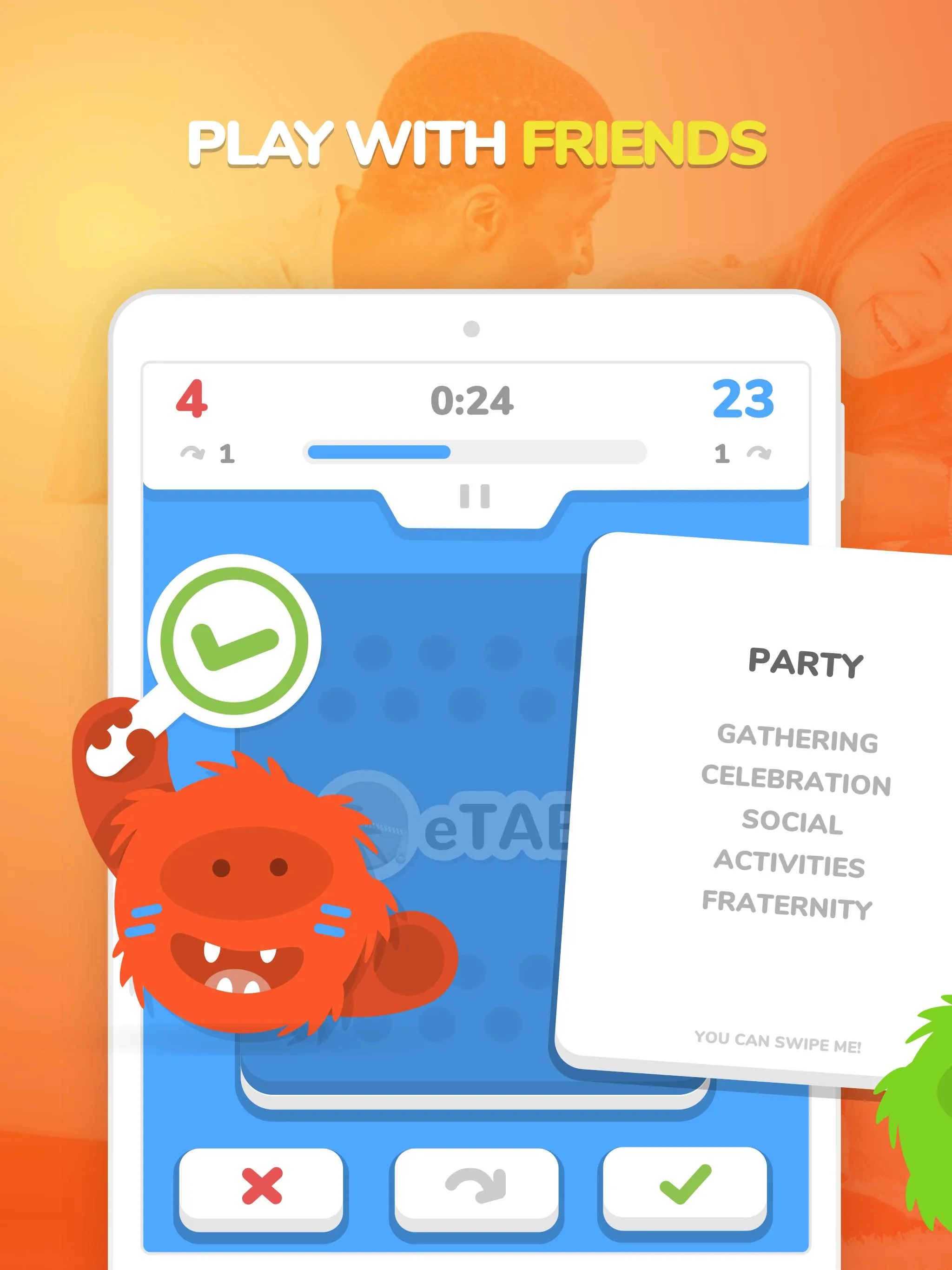 eTABU - Social Game | Indus Appstore | Screenshot