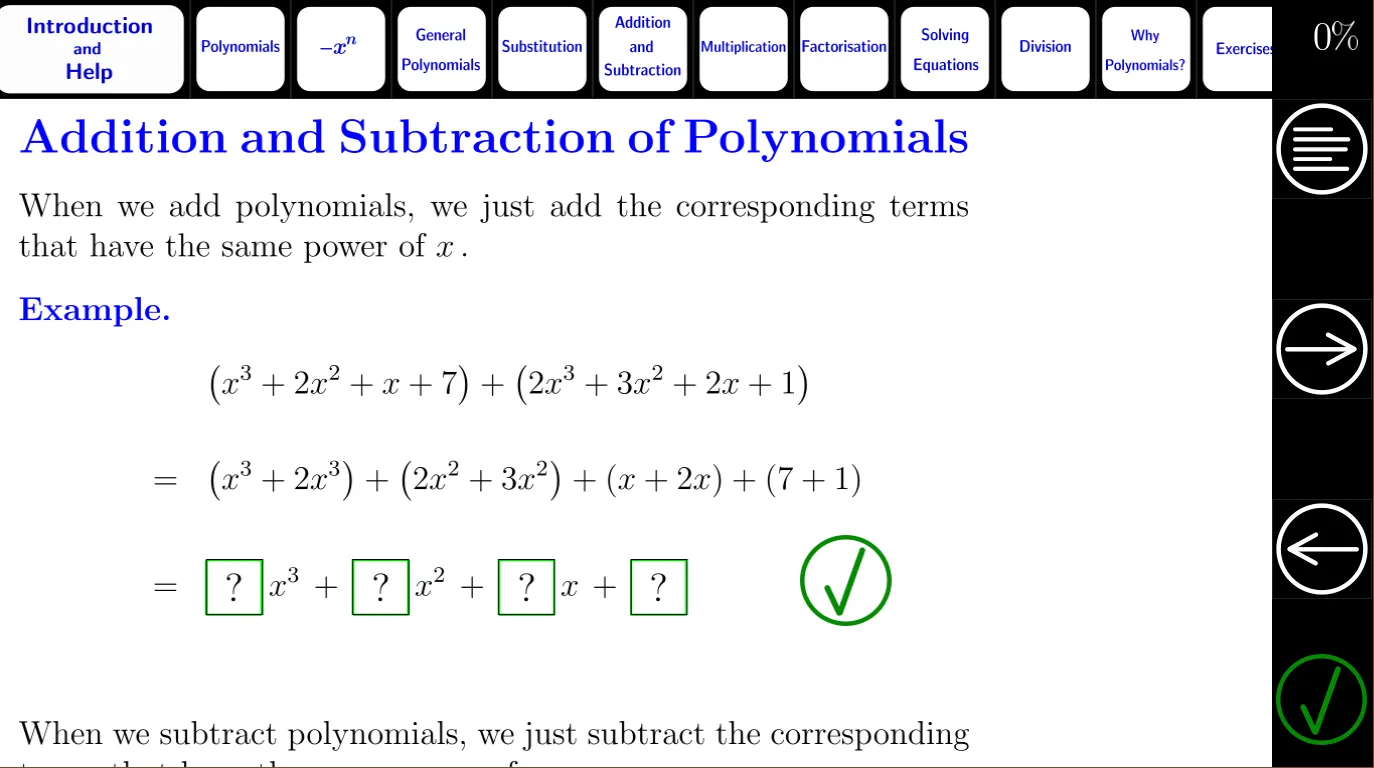 Algebra Tutorial 14 | Indus Appstore | Screenshot