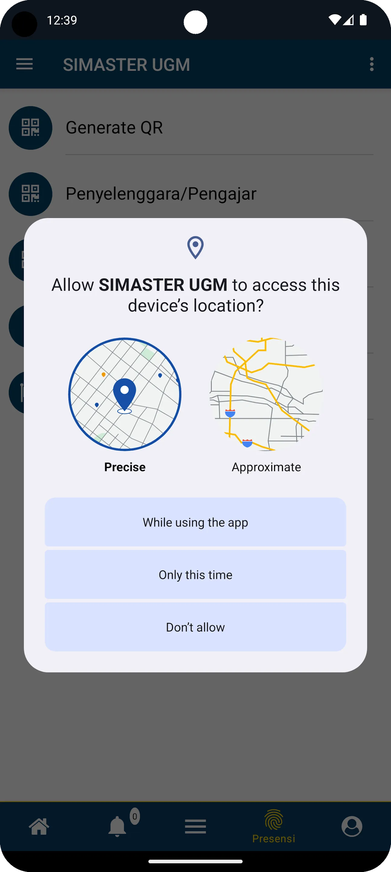 Simaster UGM | Indus Appstore | Screenshot