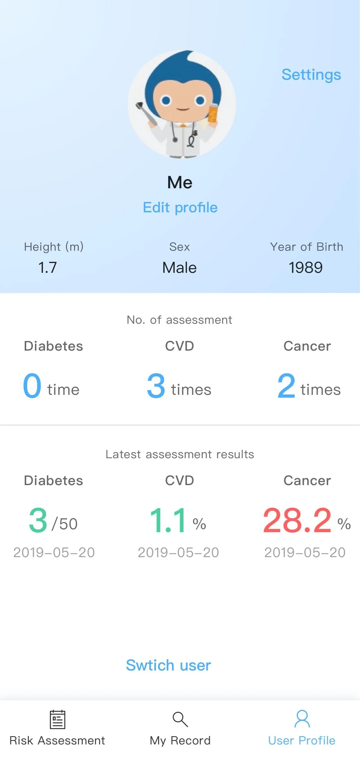 HKCRISPS Health Risk Engines | Indus Appstore | Screenshot