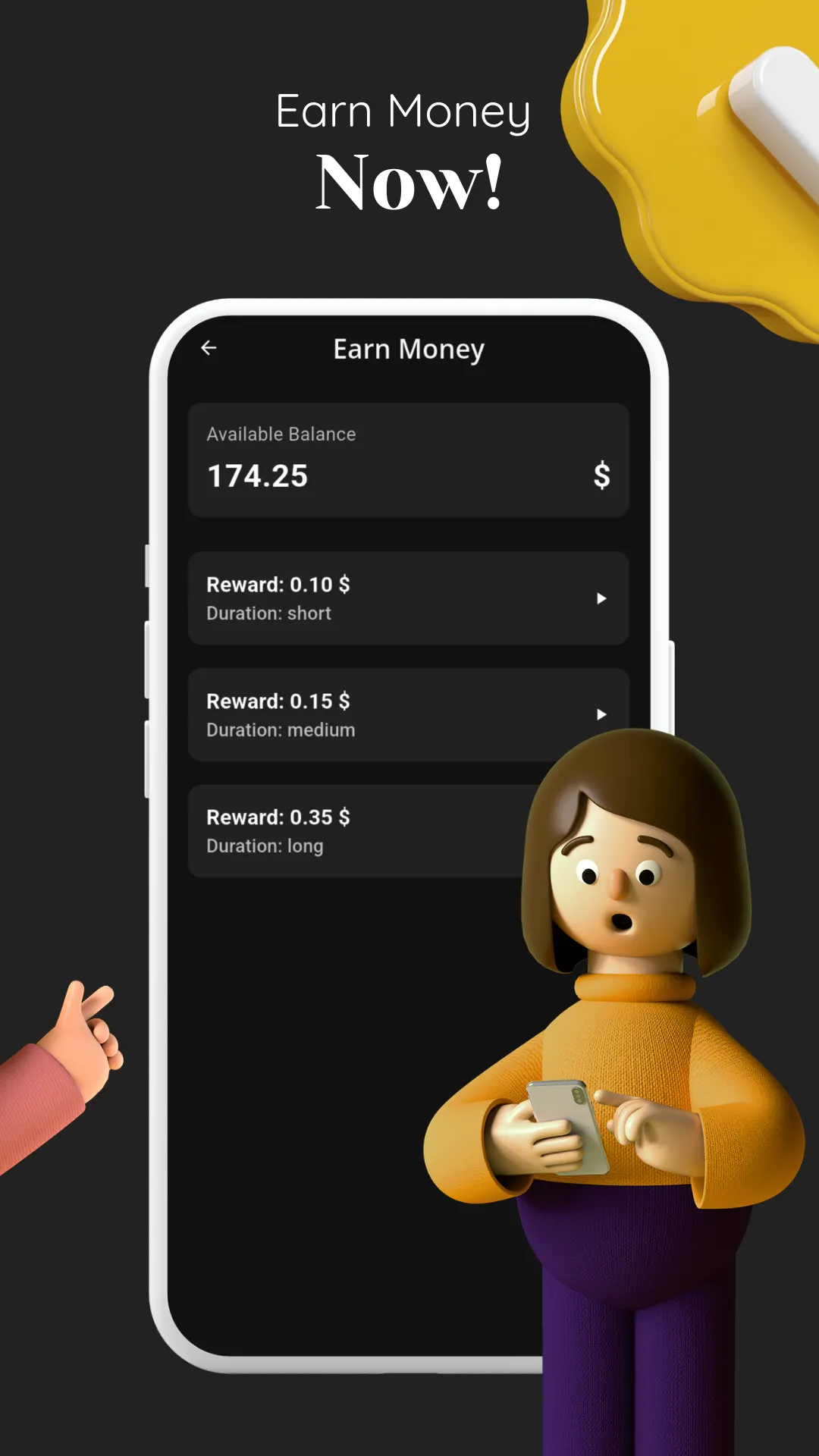 Watch - Earn: Reward for Video | Indus Appstore | Screenshot