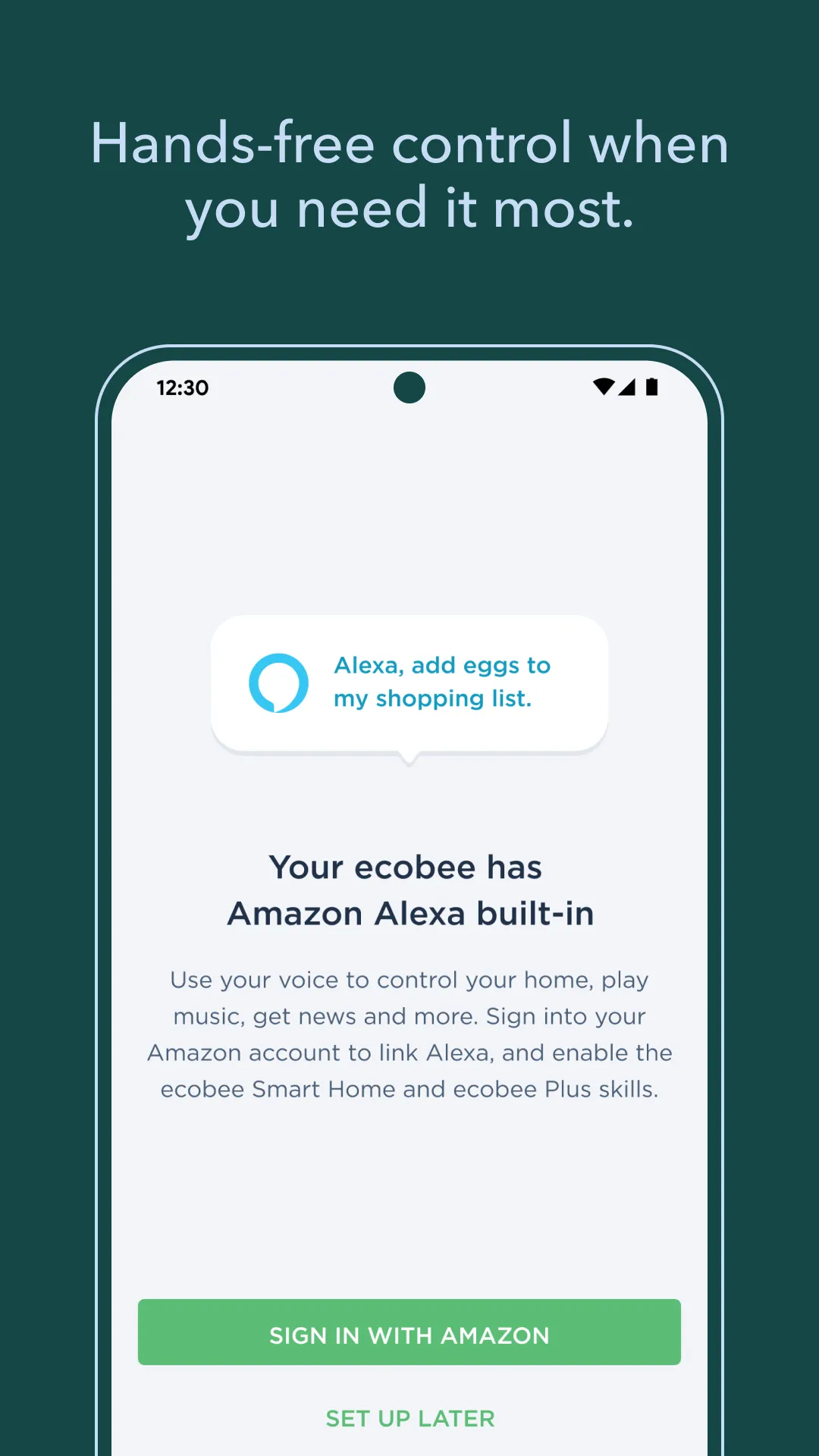 ecobee | Indus Appstore | Screenshot