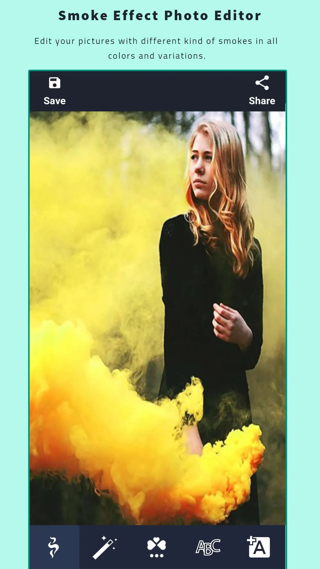 Smoke Effect Photo Editor | Indus Appstore | Screenshot