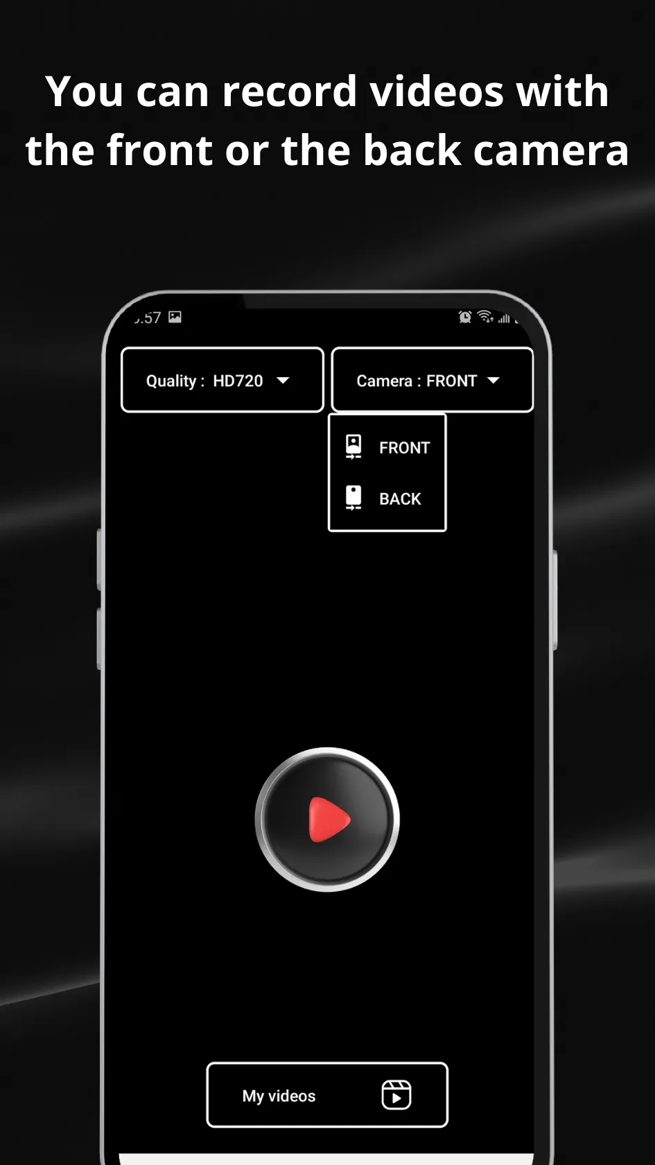 Aetos-Background cam Recorder- | Indus Appstore | Screenshot