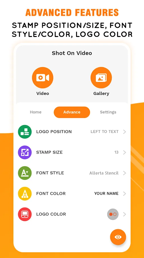 Shot On Video Stamp Camera | Indus Appstore | Screenshot