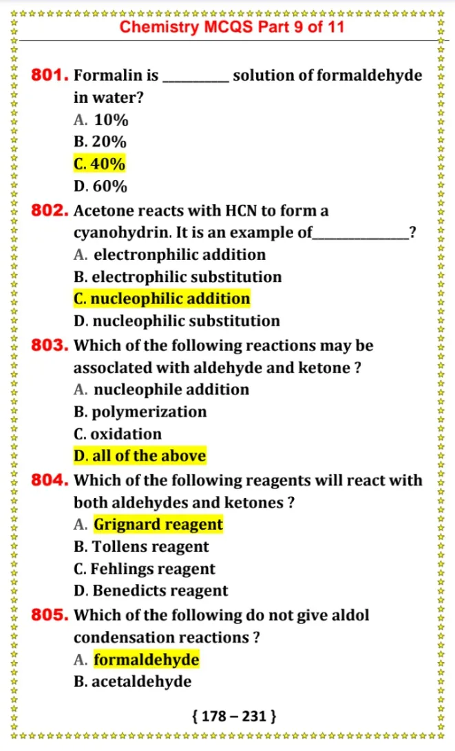 Chemistry MCQs offline | Indus Appstore | Screenshot