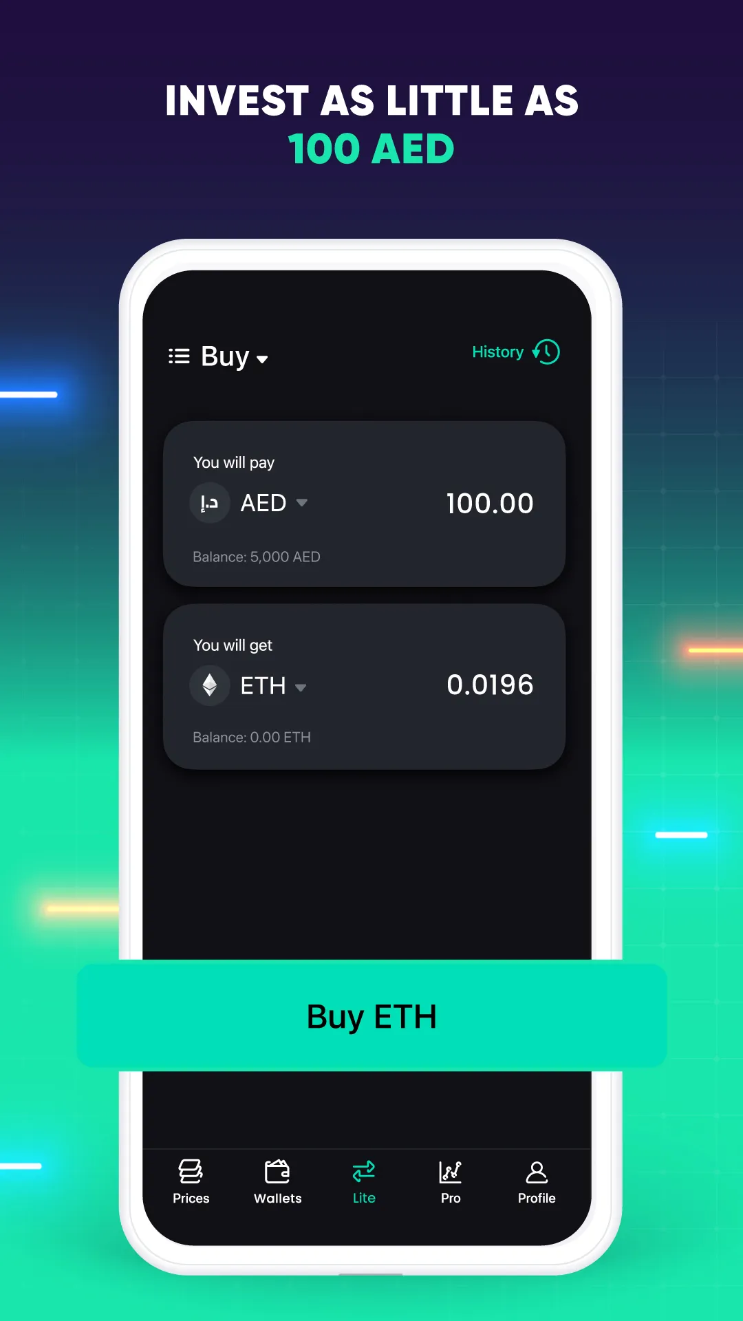 BitOasis: Buy Bitcoin & Crypto | Indus Appstore | Screenshot