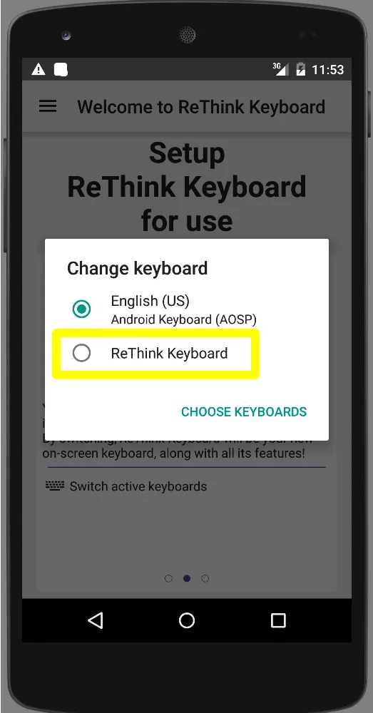 ReThink™ - Stops Cyberbullying | Indus Appstore | Screenshot