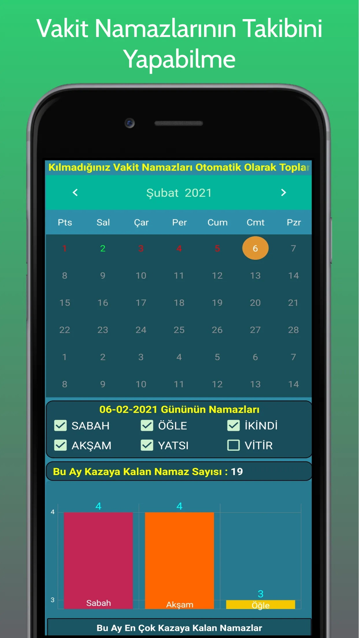 Kaza Namazı ve Oruç Takip | Indus Appstore | Screenshot