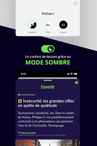 L'Avenir - L'actu 24/24h | Indus Appstore | Screenshot