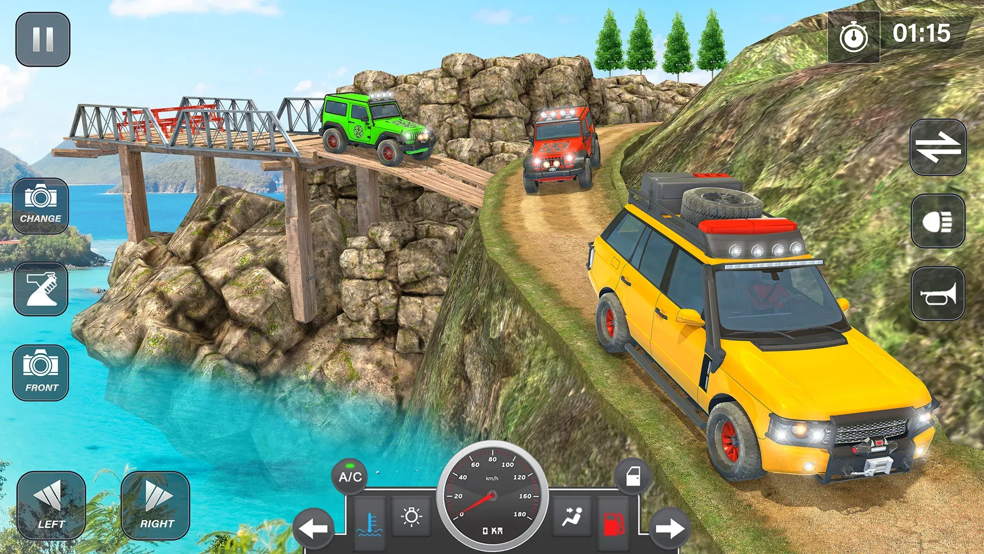 Offroad Jeep Driving Car Games | Indus Appstore | Screenshot