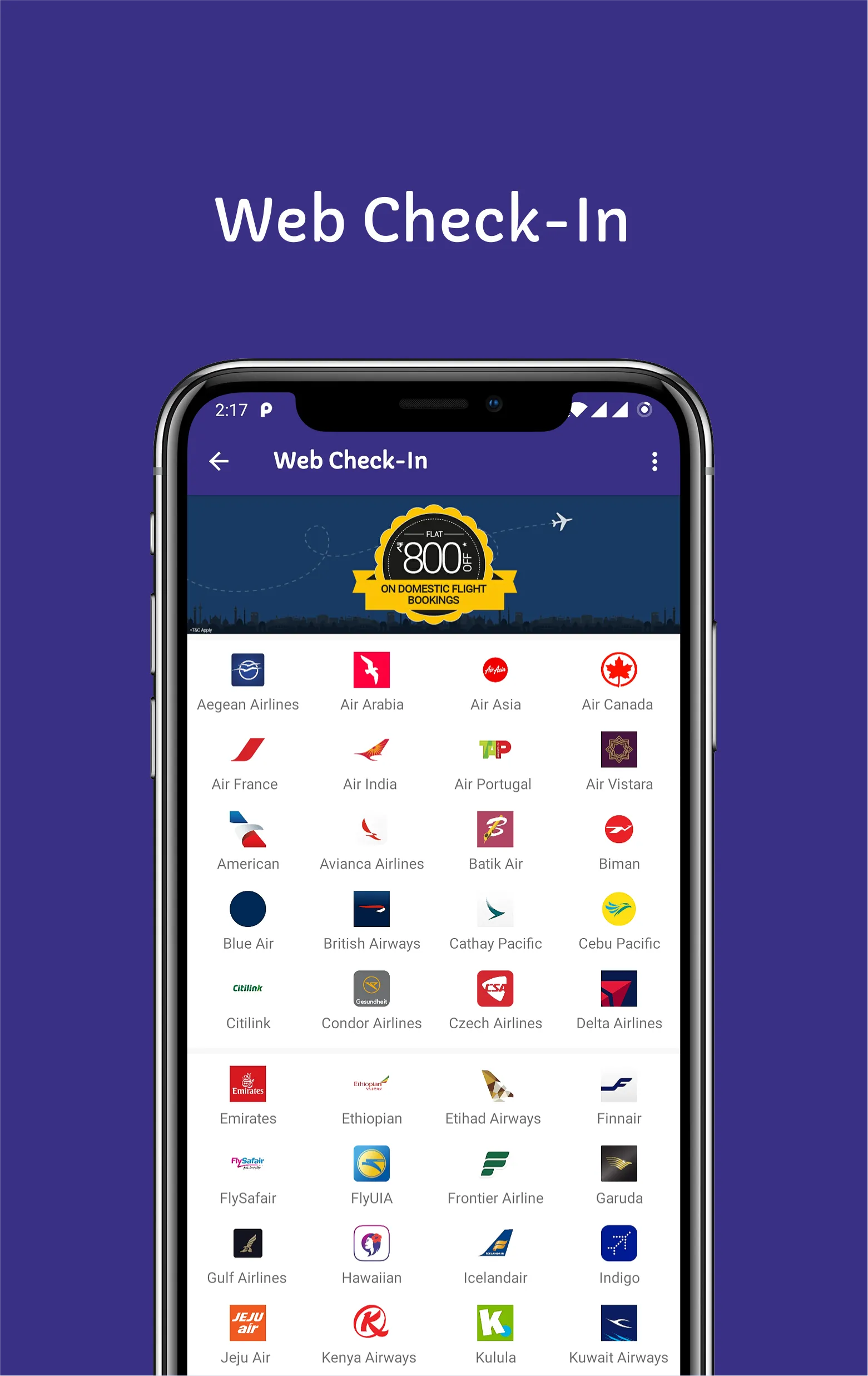 Airline Flight Check In | Indus Appstore | Screenshot