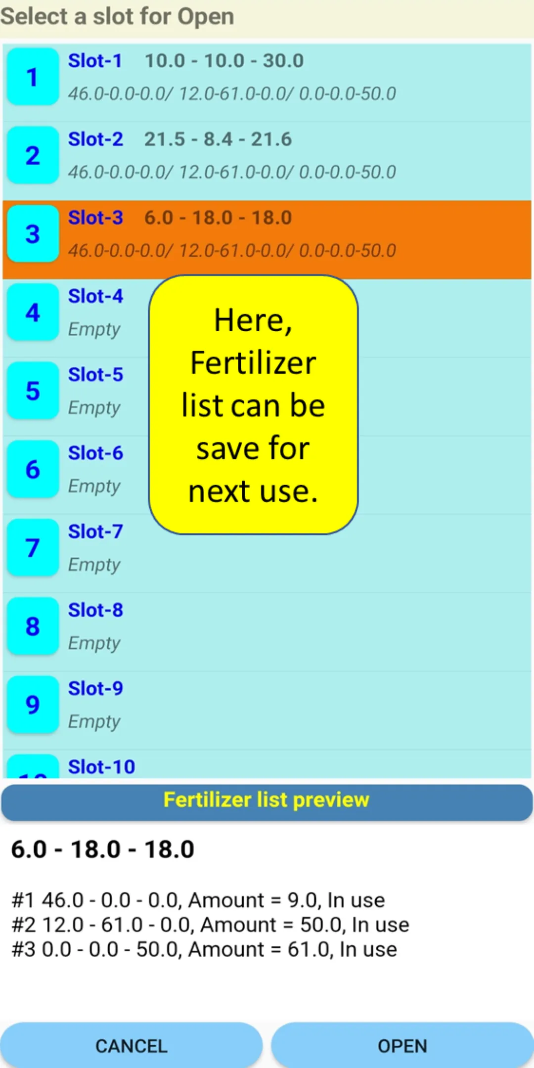 Fertilizer mixer lite | Indus Appstore | Screenshot