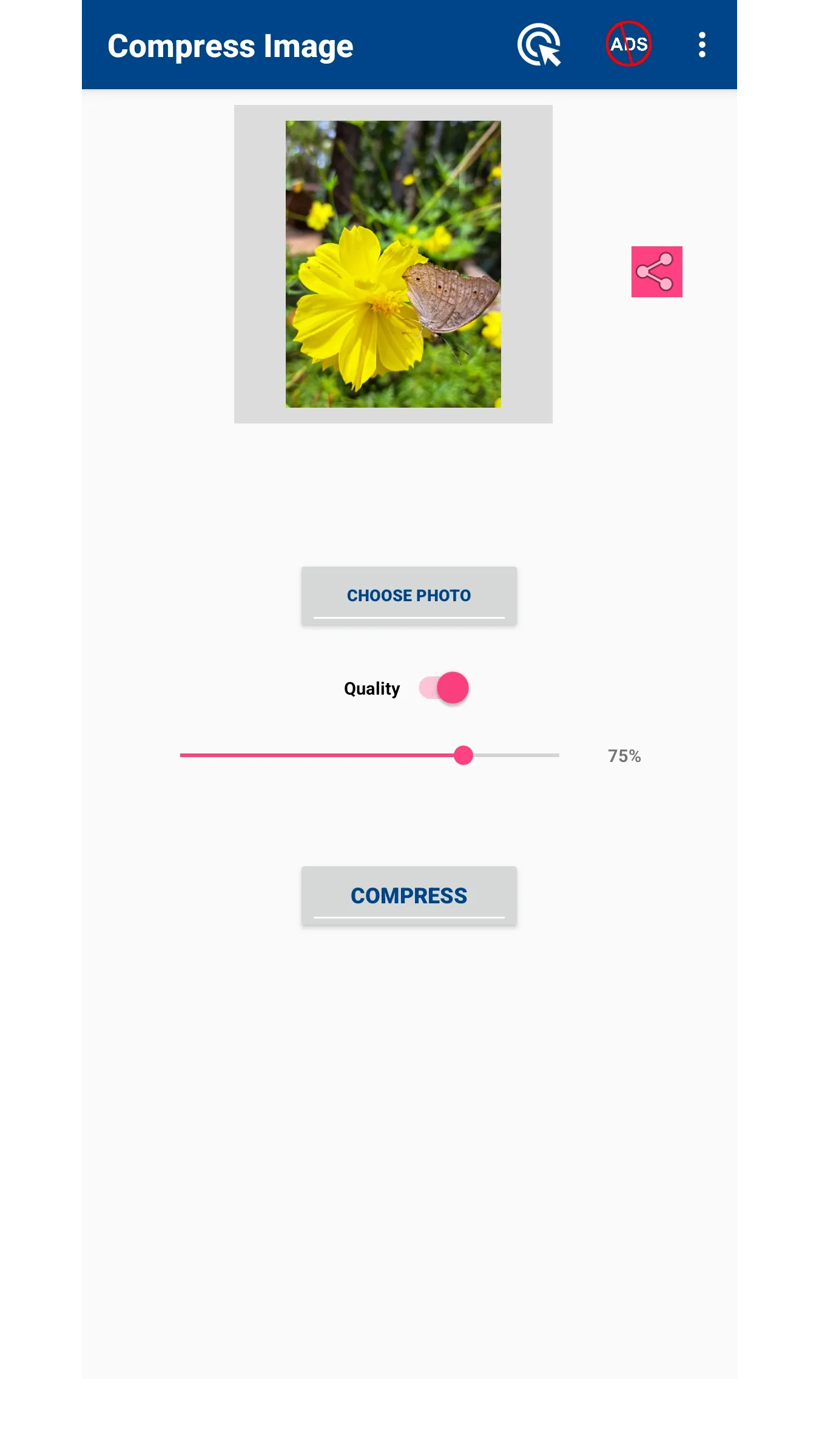 Compress image size in kb & mb | Indus Appstore | Screenshot