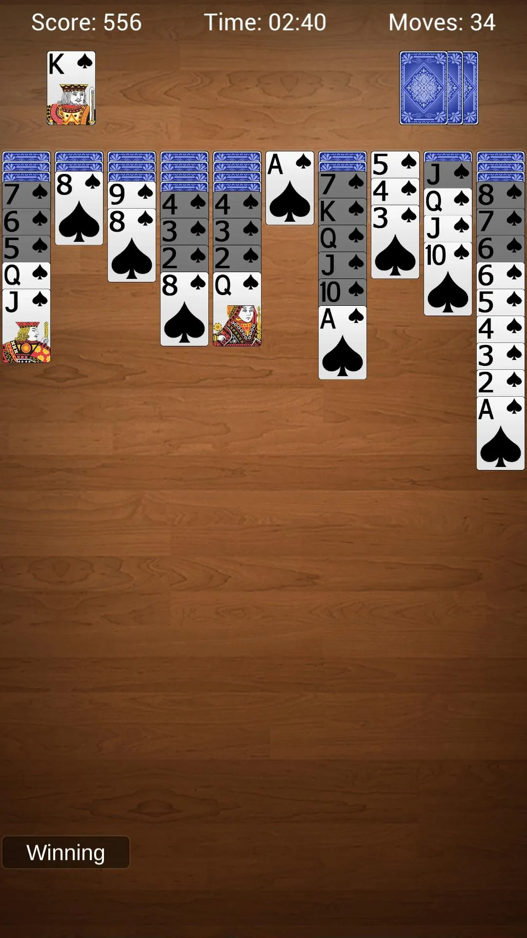 Spider Solitaire - Card Games | Indus Appstore | Screenshot