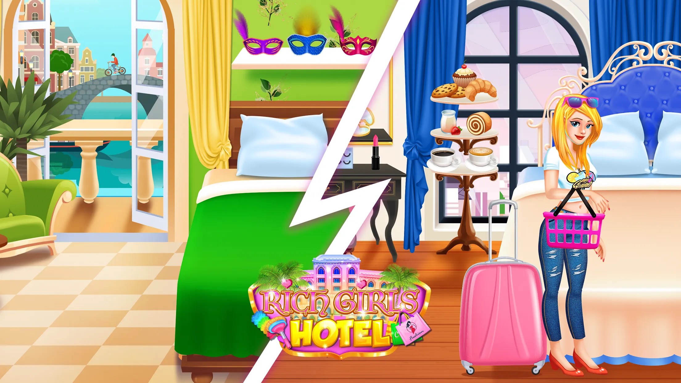 Rich Girls Hotel Shopping Game | Indus Appstore | Screenshot