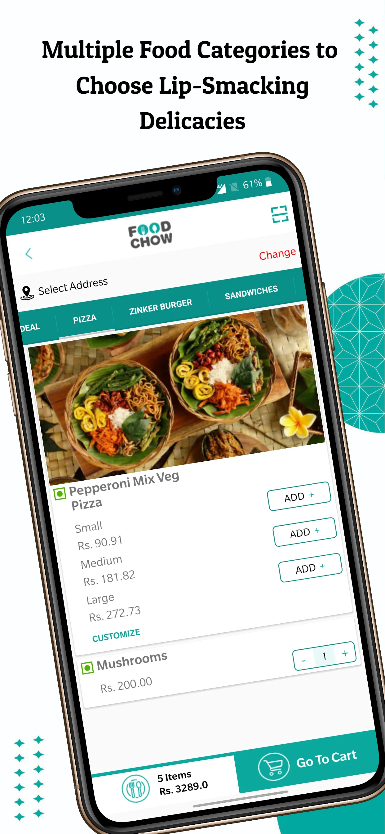 FoodChow - Food Ordering  App | Indus Appstore | Screenshot