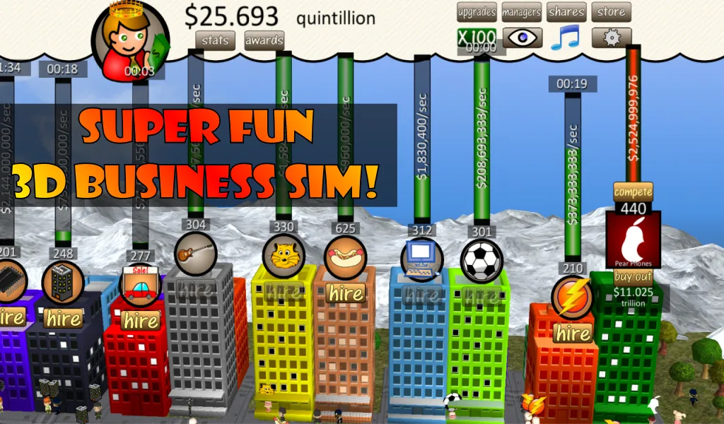 King of Cash! Business Sim | Indus Appstore | Screenshot