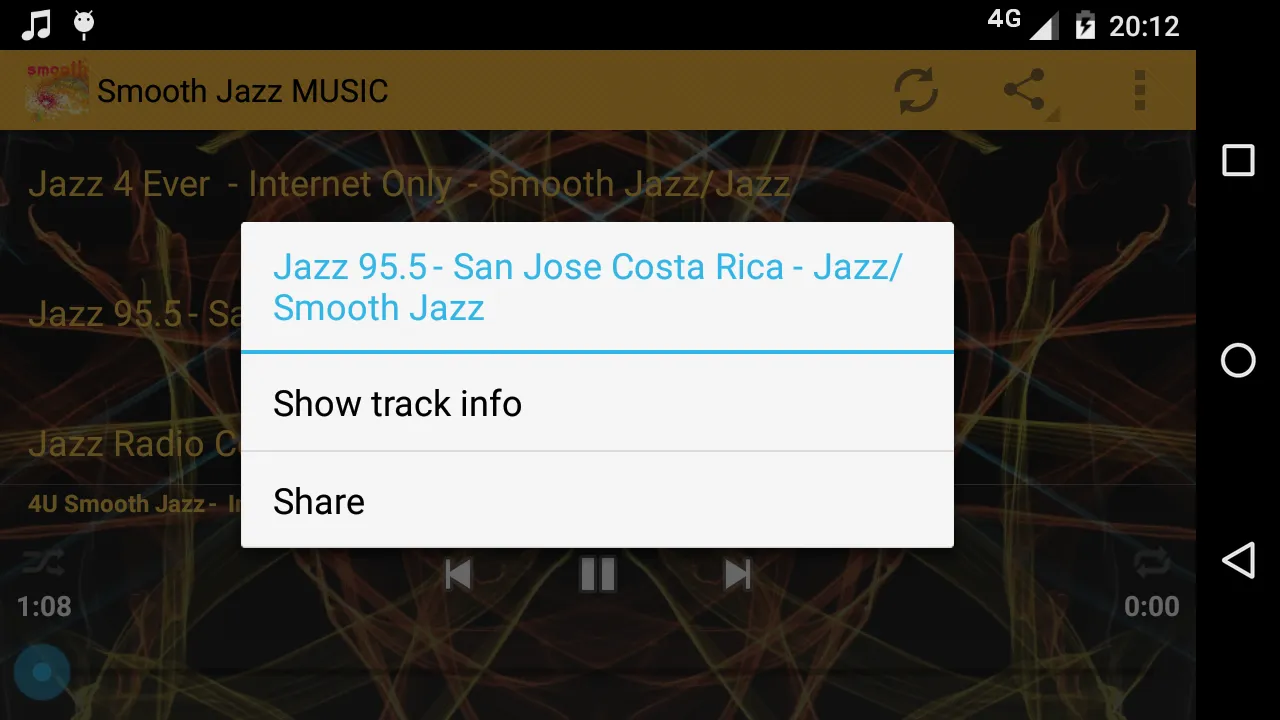 Smooth Jazz Music ONLINE | Indus Appstore | Screenshot