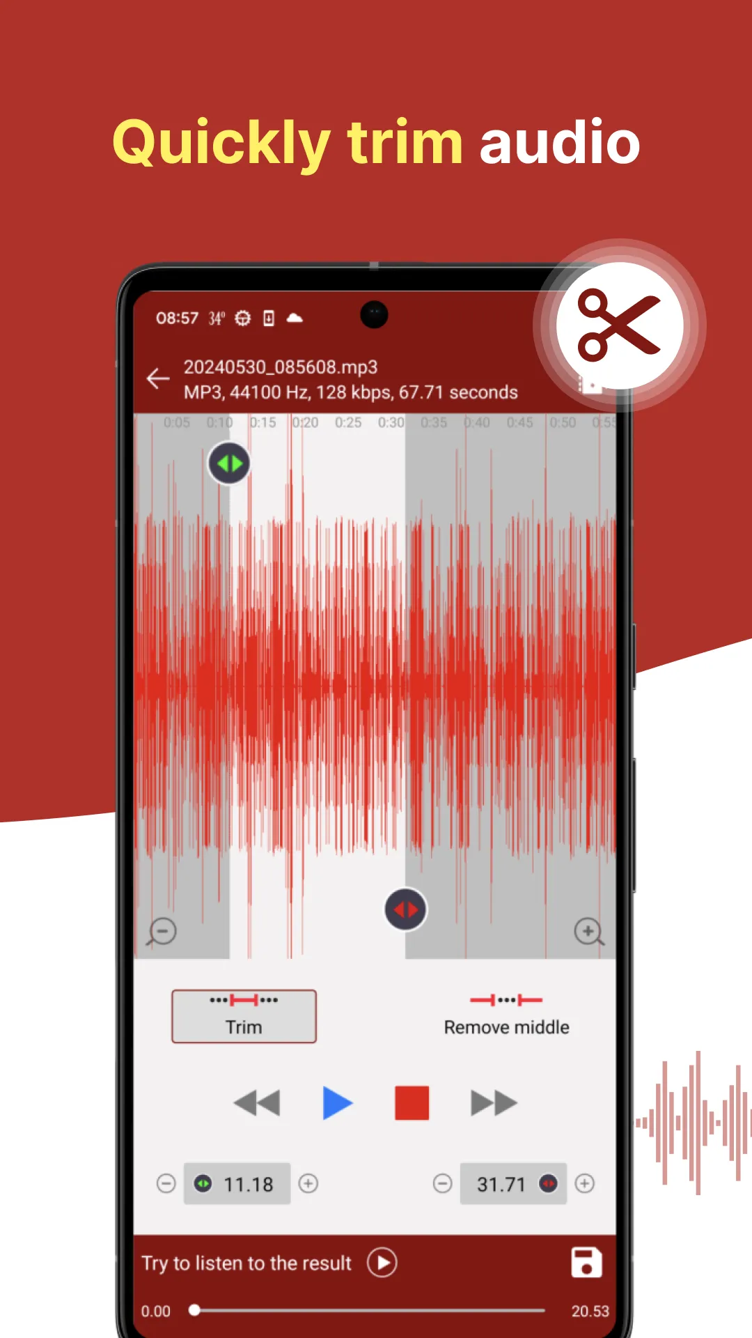 voice recorder - pro recorder | Indus Appstore | Screenshot