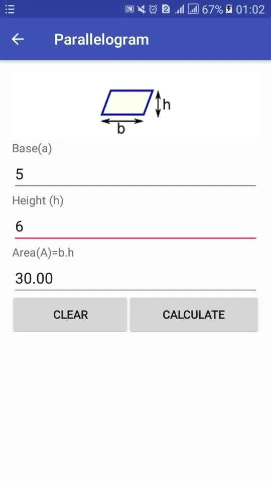 Area Calculator surface area f | Indus Appstore | Screenshot