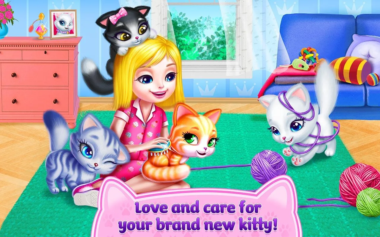 Kitty Love - My Fluffy Pet | Indus Appstore | Screenshot