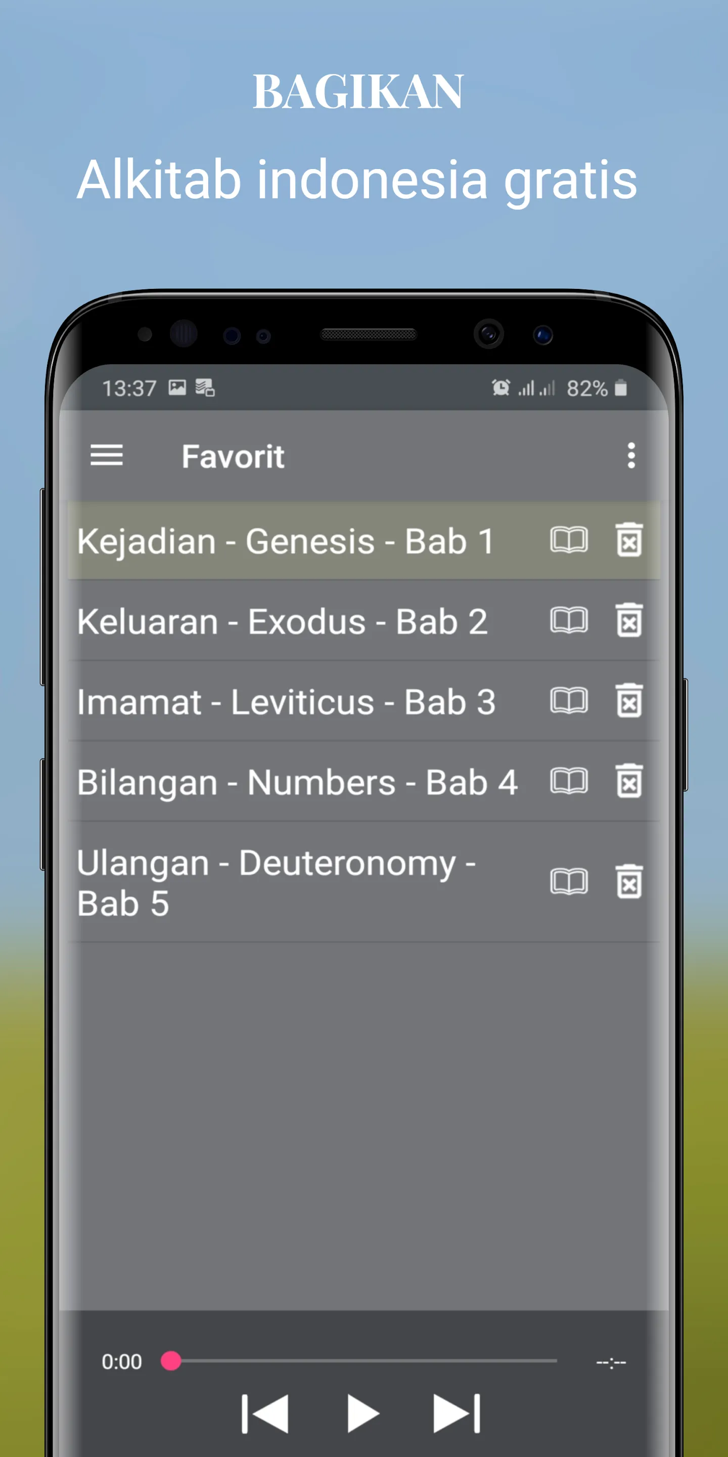 Offline Alkitab audio app mp3 | Indus Appstore | Screenshot