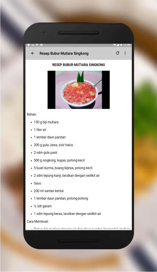 resep bubur ayam | Indus Appstore | Screenshot