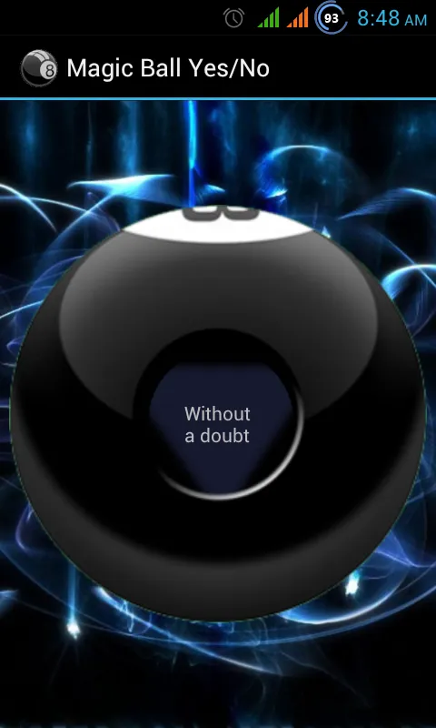 Magic Ball Yes / No | Indus Appstore | Screenshot